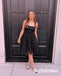Sexy Black Tulle Sweetheart Sleeveless A-Line Mini Dresses/ Homecoming Dresses, HD0301