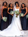 Mismatched Sexy Soft Satin Sleeveless A-Line Floor Length Bridesmaid Dresses, SFWG00544
