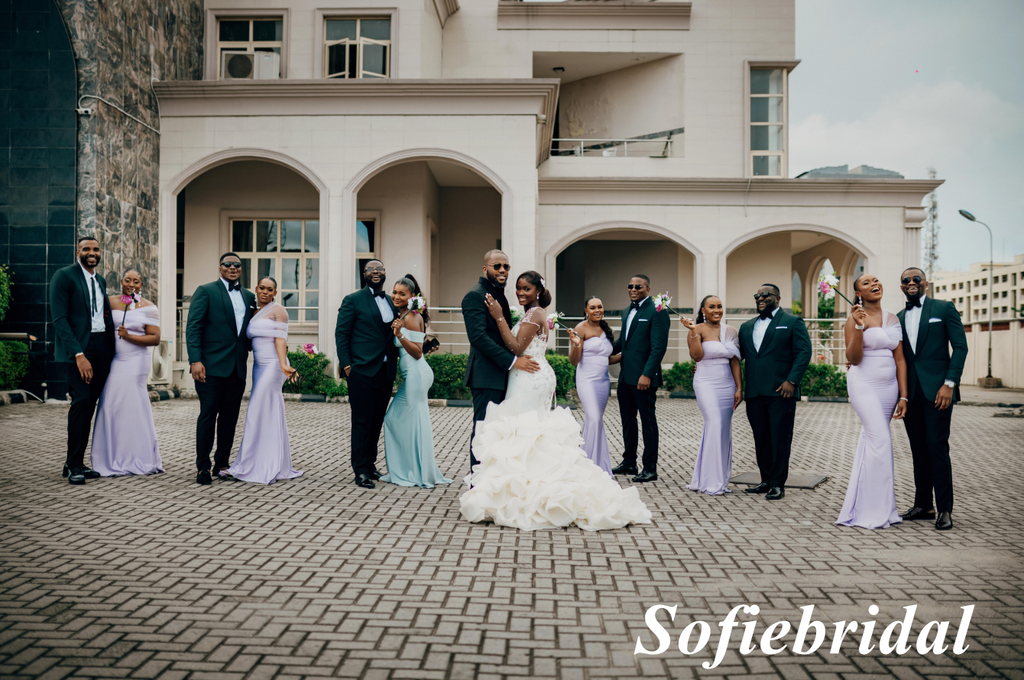 Sexy Soft Satin And Tulle One Shoulder Sleeveless Mermaid Floor Length Bridesmaid Dresses, SFWG00555