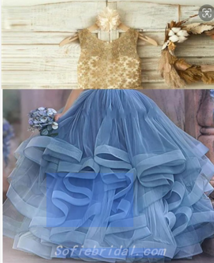 Private Custom Flower Girl Dress