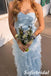 Sexy Blue Tulle Sweetheart Sleeveless A-Line Maxi Prom Dress, PD01157