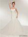 Mermaid Sweetheart Lace up Back Wedding Dresses With Pleats, WD0462