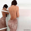 Mermaid Spaghetti Straps Backless Rose Gold Prom Dresses, PD0047