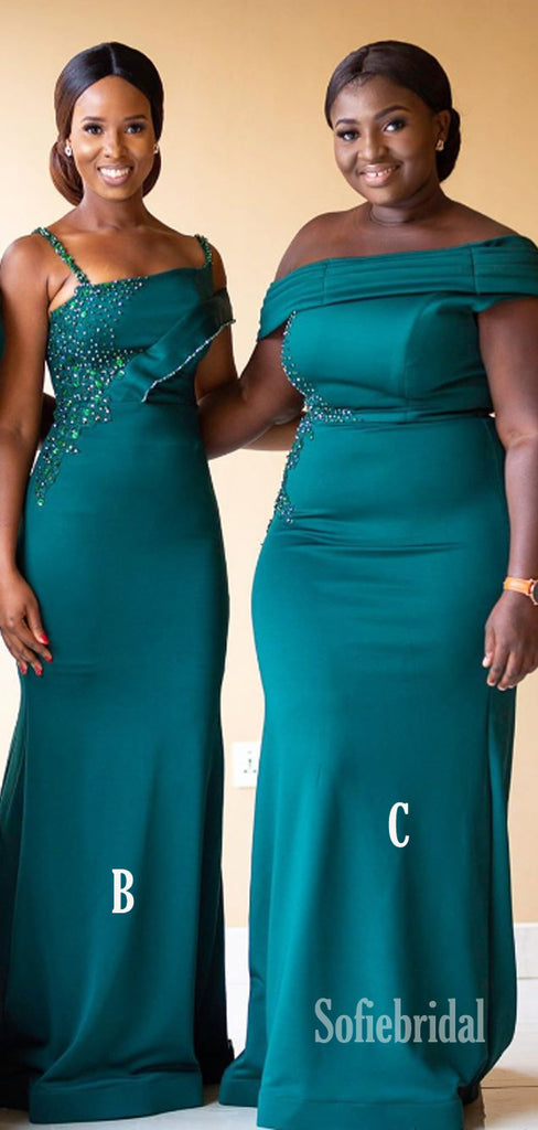 Sexy Mermaid Floor-length Cheap Bridesmaid Dresses,SFWG00352