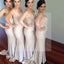 Beading Sweet Heart Sexy Mermaid Women Inexpensive Long Bridesmaid Dresses for Wedding Party Guest, WG156