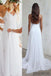 Sexy Backless Unique Casual Cheap Beach Wedding Dresses, WD311