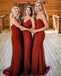 Mismatched Chiffon Long Newest Bridesmaid Dresses, PD0970
