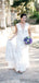 Newest V-neck Sleeveless See-though Back Lace Wedding Dresses, WD0474