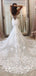 Sexy Mermaid Sweetheart Lace Sweep Train Wedding Dresses,SFWD0006