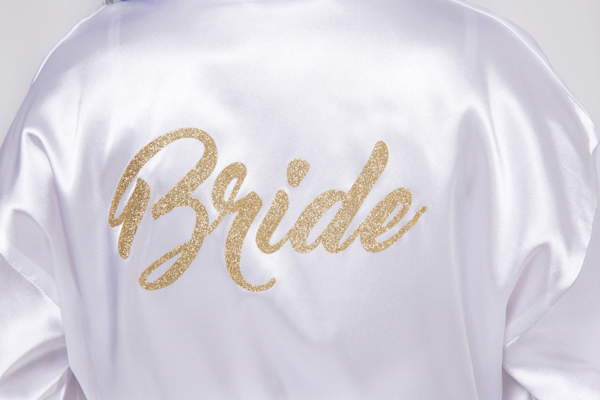 Navy Bridesmaids Robes