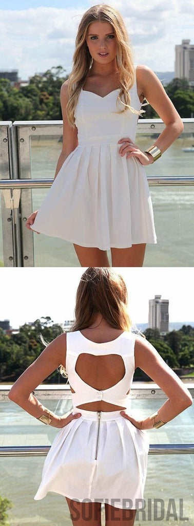 New Arrive Sweetheart Open back Simple Lovely Homecoming Dresses, HD0113