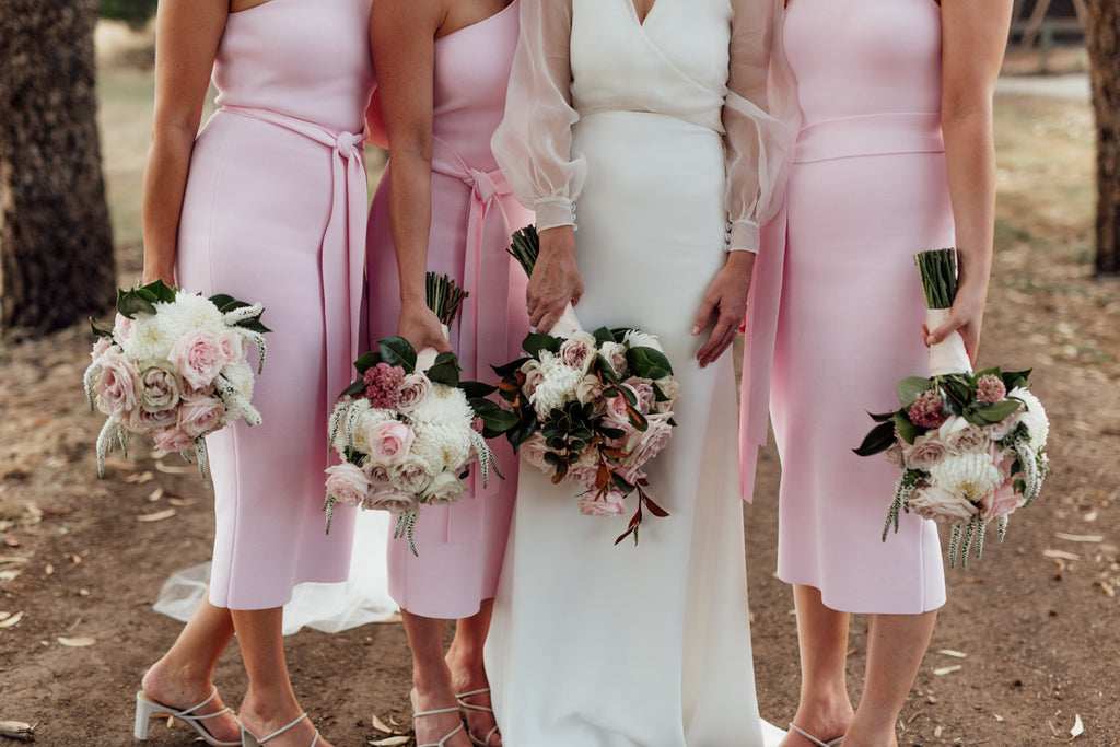 Newest One-shoulder Knee Length Bridesmaid Dresses Online,SFWG00386