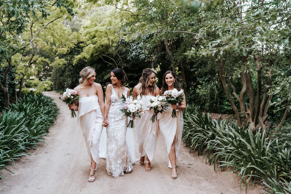 Newest Strapless Belt Chiffon Pleats Bridesmaid Dresses With Split,, BD1108