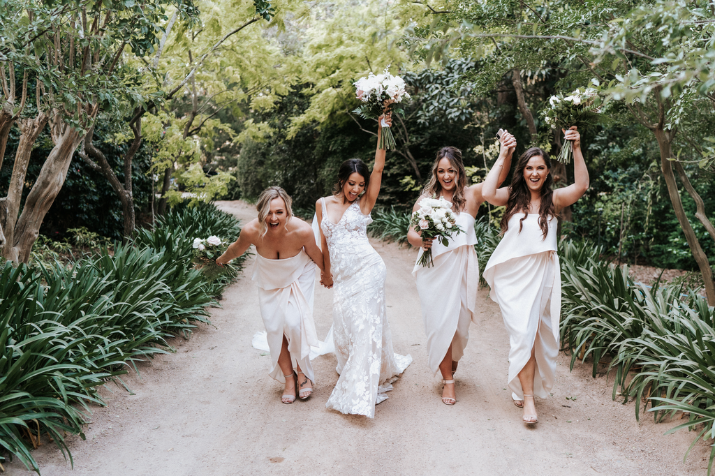 Newest Strapless Belt Chiffon Pleats Bridesmaid Dresses With Split,, BD1108