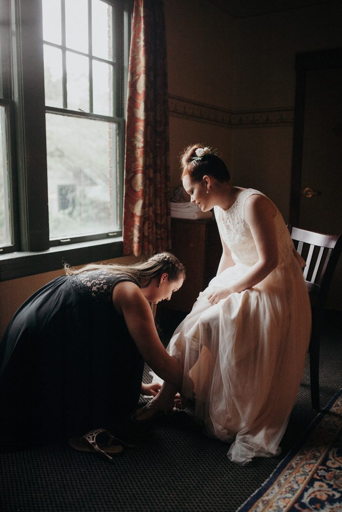 A-line Halter Sleeveless Lace Top Long Tulle Wedding Dresses, WD0507