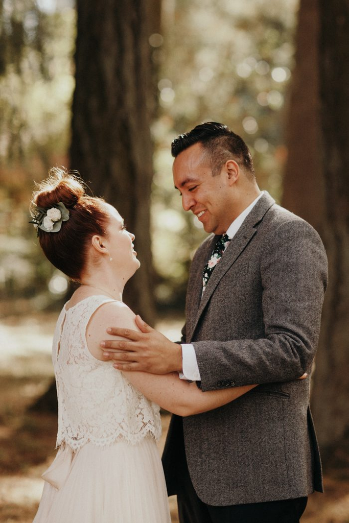 A-line Halter Sleeveless Lace Top Long Tulle Wedding Dresses, WD0507