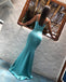 Sheath Spaghetti Straps Long Simple Cheap Prom Dresses, PD1007