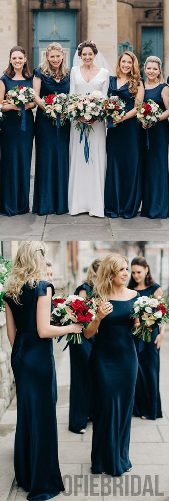 Mismatched Bridesmaid Dresses, Modern Bridesmaid Dresses, Long Bridesmaid Dresses, PD0402