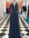 Gray Haler Long A-line Chiffon Lace up Prom/Bridesmaid Dresses, PD0870