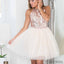 Sequin Top Tulle Homecoming Dresses, Homecoming Dresses, Cheap Homecoming Dresses, SF0122