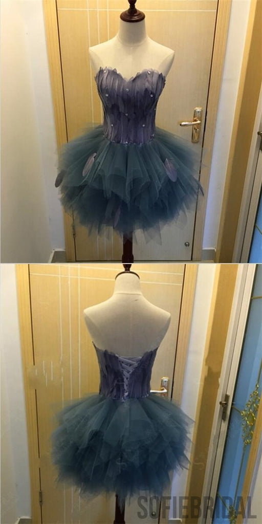 Sweetheart Tulle Homecoming Dresses, Lovely Homecoming Dresses, Homecoming Dresses, SF0092