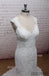 Elegant Lace Sleeveless Long Sheath Open Back Real Made Wedding Dresses, WD0211
