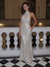 Halter High Neck Sequin Mermaid Evening Dress, Sparkly Backless Formal Gown, PD13962