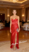 Sexy Soft Satin Sweetheart Sleeveless Side Slit Mermaid Maxi Prom Dress, PD01169