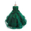 Spaghetti Straps Little Wedding Guest Tulle Unique A-line Flower Girl Dresses With Flower, FGS0044
