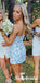 Elegant Sweetheart Sheath Mini Dresses/ Homecoming Dresses With Belt, HD0320