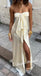 Sexy Soft Satin Sweetheart Sleeveless A-Line Maxi Prom Dress, PD01170