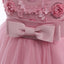 Spaghetti Straps Little Wedding Guest Tulle Unique A-line Flower Girl Dresses With Flower, FGS0042