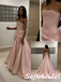 Strapless Satin Ball Gown with Train – Elegant Formal Evening Dress for Wedding & Prom, PD01251