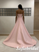 Strapless Satin Ball Gown with Train – Elegant Formal Evening Dress for Wedding & Prom, PD01251