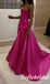 Strapless Satin Ball Gown with Train – Elegant Formal Evening Dress for Wedding & Prom, PD01251