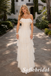Ivory Strapless Tiered Chiffon Prom Dress for Wedding Guest, PD1295