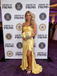 Shiny Soft Satin Sweetheart Sleeveless Side Slit Mermaid Maxi Prom Dress/Graduation Dresses With Ruffles, PD01197