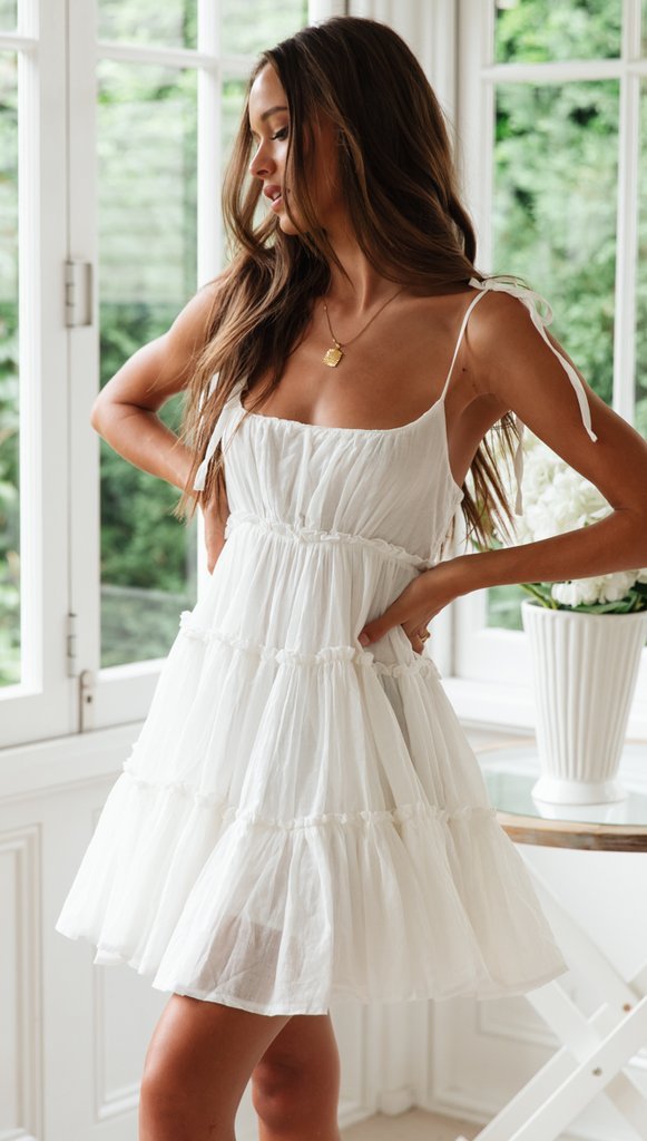 Sexy White Chiffon Spaghetti Straps Sleeveless A-Line Short Prom Dresses/Homecoming Dresses,HD0223