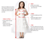 Little Wedding Guest Satin Unique A-line Flower Girl Dresses With Lace Applique, FGS0046