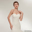 Mermaid Sweetheart Lace up Back Wedding Dresses With Pleats, WD0462