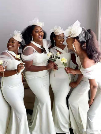 Simple Mermaid Long Bridesmaid Dresses Online,SFWG00378