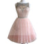 Dark pink Bateau gorgeous Stunning casual homecoming prom gown dresses, BD00154