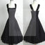 Simple Black Tight Vintage Ball Gown casual homecoming prom dresses, BD00184