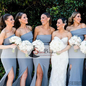 dusty blue bridesmaid dresses