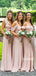 Mismatched Floor-length Simple Cheap Bridesmaid Dresses,SFWG00368