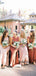 Simple Scoop Floor-length Cheap Bridesmaid Dresses,SFWG00340