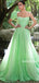 New Arrival One-shoulder A-line Chiffon Long Prom Dresses,SFPD0149