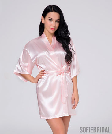 Pink Bridesmaids Robes