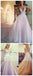Sexy V-Neck Off Shoulder Prom Dress, Charming Prom Dress,Party Prom Dresses, Pink Bridal Gown