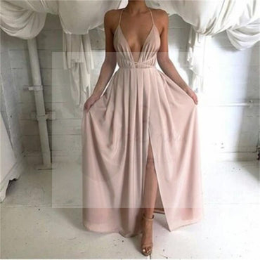 Long Prom Dresses, Backless Prom Dresses, Sleeveless Prom Dresses, Simple Prom Dresses, Discount Prom Dresses, Cheap Prom Dresses, PD0024